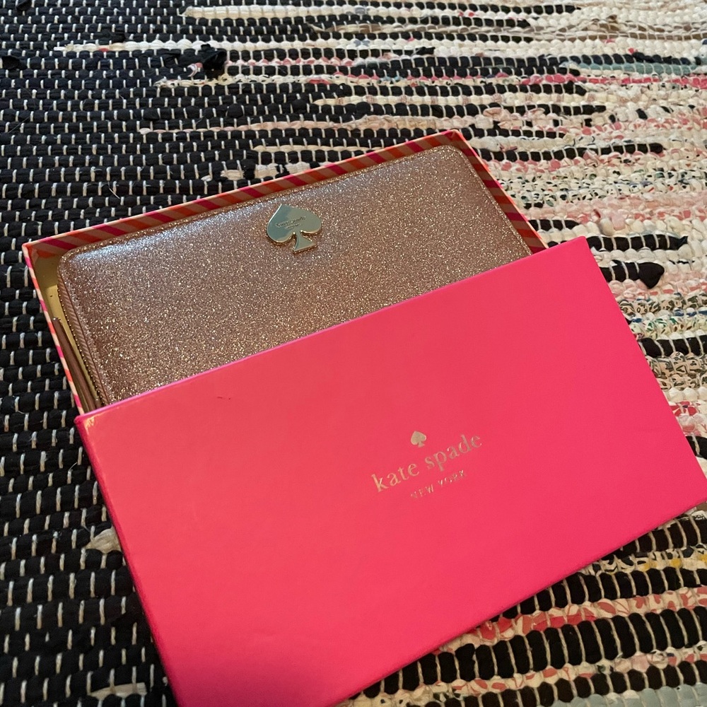 Kate Spade Glittering Gold Wallet
